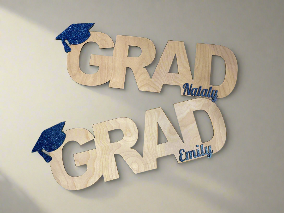 Personalized Graduation Decor