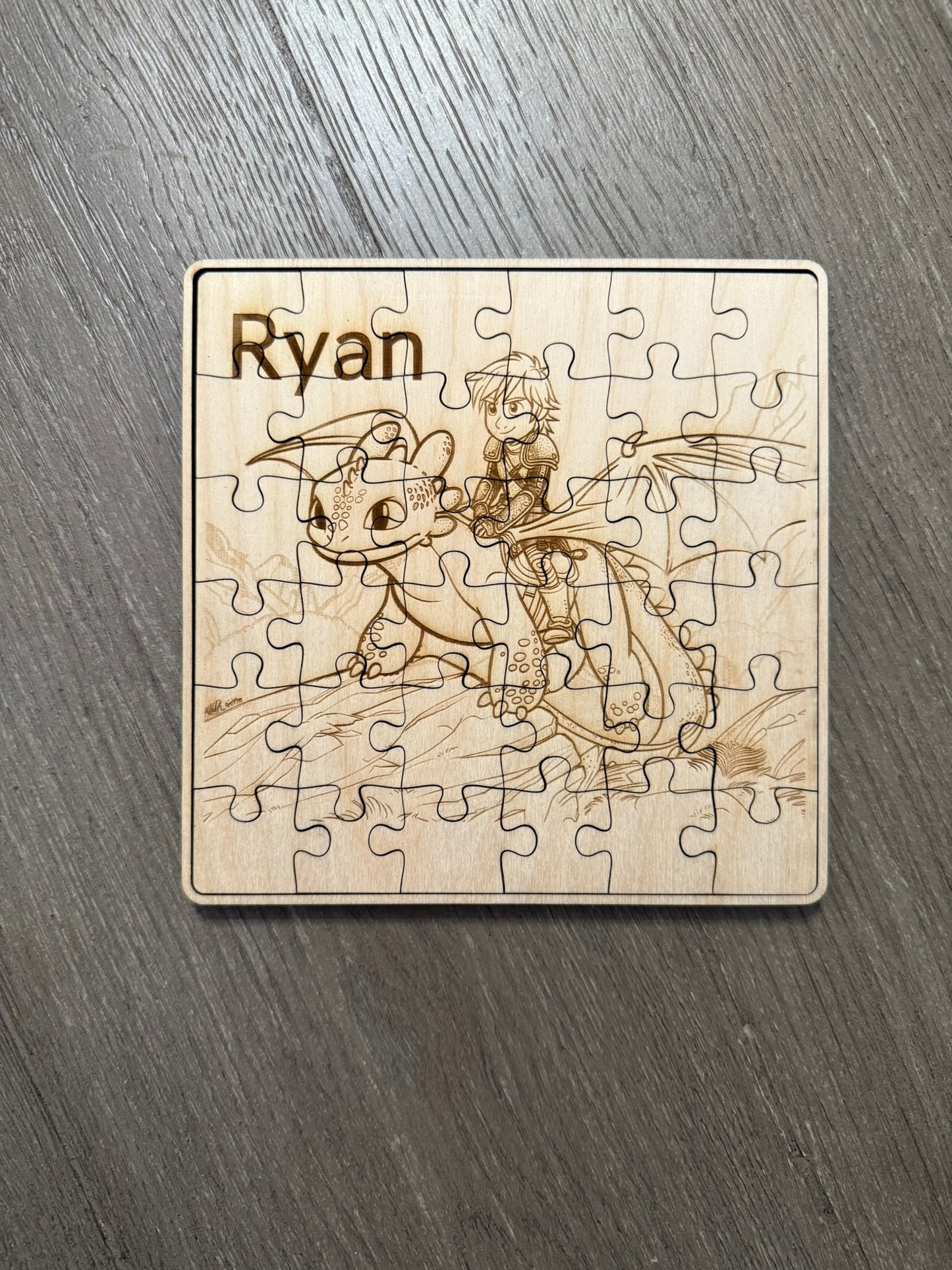 Custom Engraved Puzzle